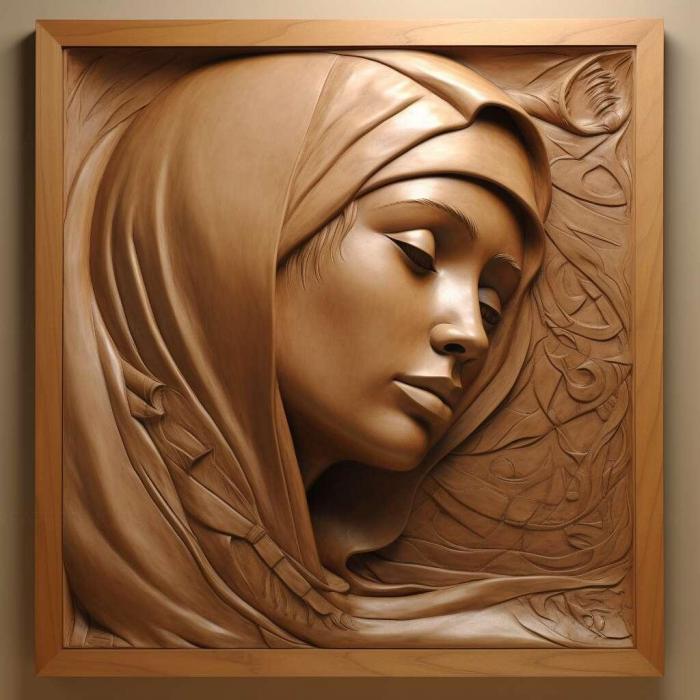 نموذج ثلاثي الأبعاد لآلة CNC 3D Art 